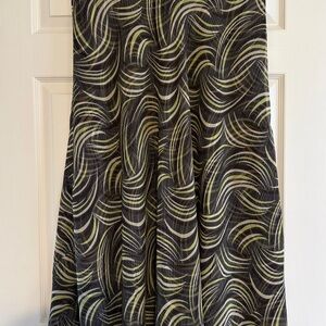 Jones New York Dark - MultiColored Maxi Skirt